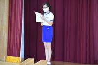 いじめ防止スローガン発表