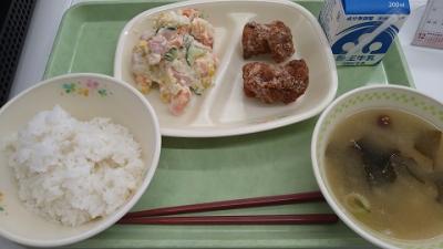 今日の給食！