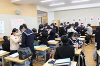 ５年生から花を！