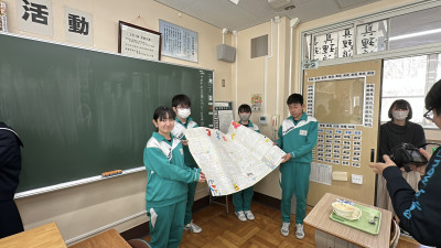 後輩から応援２